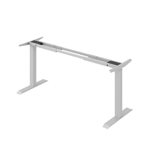 Extended-Range Dual-Motor Rectangular Desk Frame