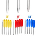 5Pcs 30 45 60 Degree Blades Cutting Plotter For Pcut Vinyl Cutter Blade Set Drop ship Dropshipping