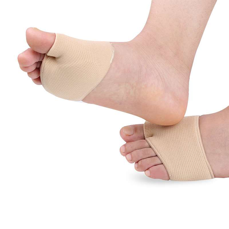 1 Pair Forefoot Pad silicone gel Toes Separator Corns Fasciitis Plantar Massage Cushion Insoles Orthopedic Foot Care Socks