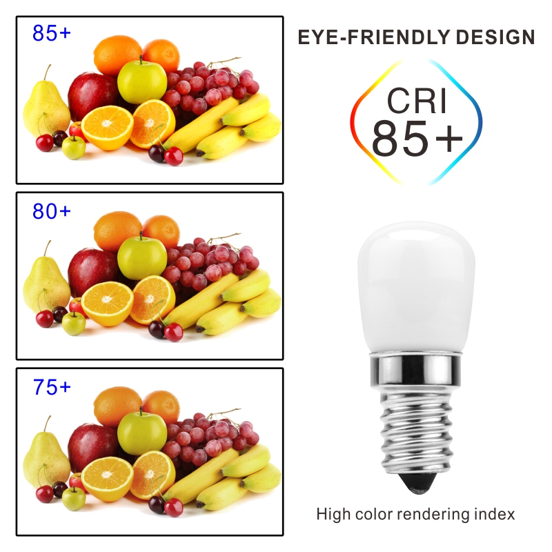 4pcs/lot LED Fridge Light Bulb E14 3W Refrigerator Corn bulb AC 220V LED Lamp White/Warm white SMD2835 Replace Halogen Lights