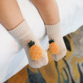 Cute Cartoon Newborn Baby Socks Fruit Kids Baby Girl Socks Anti Slip Cotton Soft Toddler Infant Socks Sokken Skarpetki