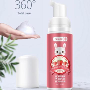 60ml Children's Toothpaste Children Can Swallow Mousse Foam Toothpaste Household Daily Necessities Strawberry Orange Random