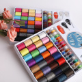 64Spools Assorted Colors Sewing Threads Set Embroidery Sewing Tools Kit Sewing Supplies