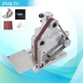 Eu Plug Diy Mini Belt Sander Bench Mount Grinder Polishing Grinding Machine Buffer Electric Angle Grinder 175x110x140Mm