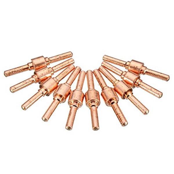 20pcs Red Copper Extended Long Plasma Cutter Tip Electrodes&Nozzles Kit Mayitr Consumable For PT31 LG40 40A Cutting