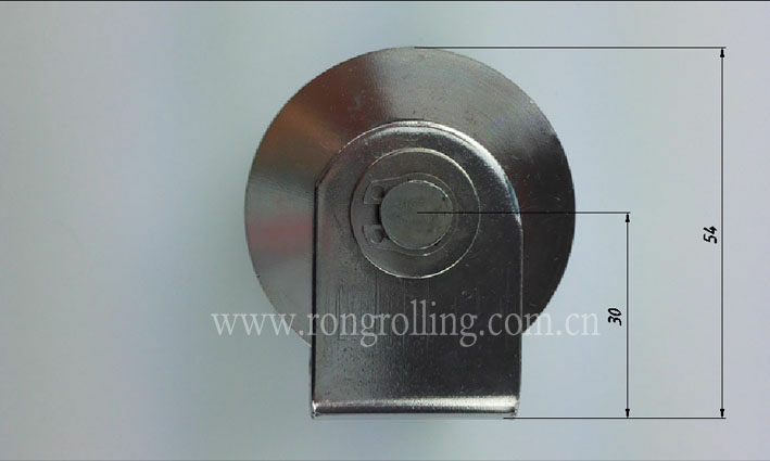 2 inch sliding gate 304 stainless steel wheel groove V/U/ H with outer support,two pcs 6000RS bearing bore 10mm. 2pcs/lot