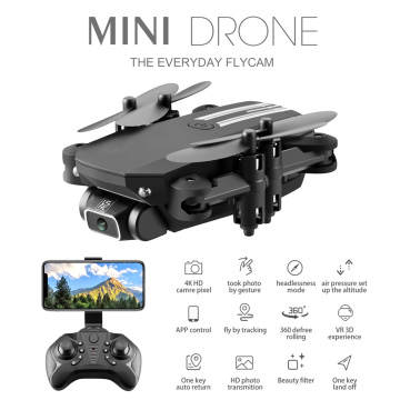LS-MIN Mini RC Drone 4K HD Camera Quadcopter WIFI FPV Foldable Drones Wide Angle Camera Aerial Photography Helicopter