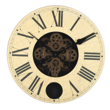 Pendulum wooden wall clock for wall decoration