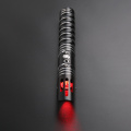 TXQSABER RGB Lightssaber Metal Hilt 12 Color Changing and 6 Set Sounfonts Blaster FOC Lock Up Light Saber Halloween Toys