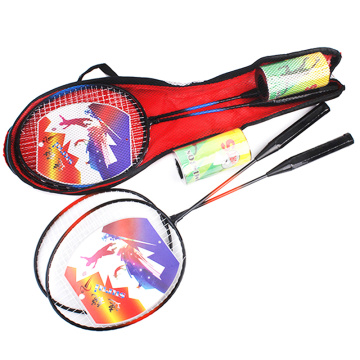 Professional Badminton Rackets Set Family Double Badminton Racquet Titanium Alloy Lightest Playing Badminton Garden Game