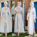 gray abaya