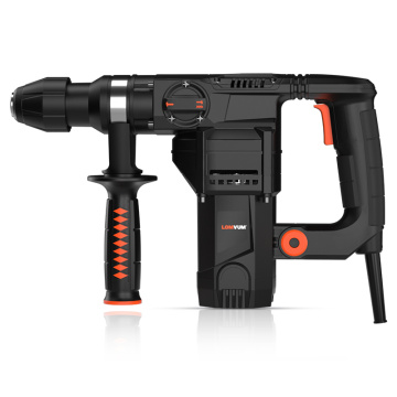 LOMVUM 1300W 230V 28MM 50Hz Electric Rotary Impact Hammer Drill Indurstial Electrical Breaker AC Power Tools For Home