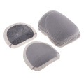 10 Pairs Gray Soft Cotton Shoulder Pads Sew-In Padding For Suits Woolen Coat