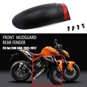 Motorcycle Front Mudguard Fender Rear Extender Protection Extension for 200 390 2011-2017