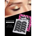 5Pairs/set 3D Mink Hair False Eyelashes Natural Thick Long Curl Eye Lashes Sexy Big Eye Makeup 28 Types Optional Cosmetics TSLM2