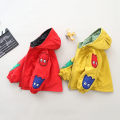 2020 Autumn Baby Boys Girls Wool Hooded Zipper Coat Outwear Sweatshirt Autumn Winter Kids Warm Jackets Children Clothing