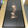 A1 Wall mounted Magnetic Advertising LED Photo Poster Frame Light Panel light box Sign Display