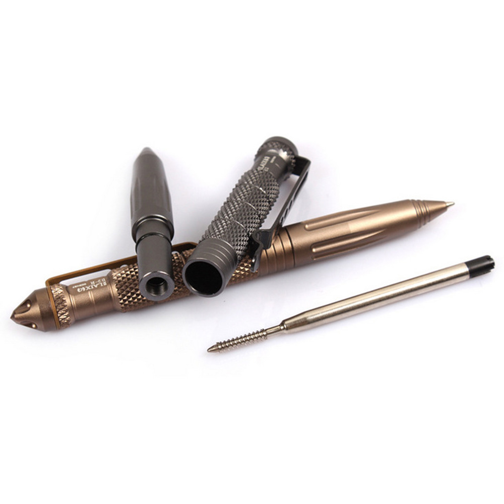 Tactical Pen Self Defence Pen Multipurpose Aviation Aluminum Anti-skid Portable Self Defense Pen Tool Outdoor EDC Accessories