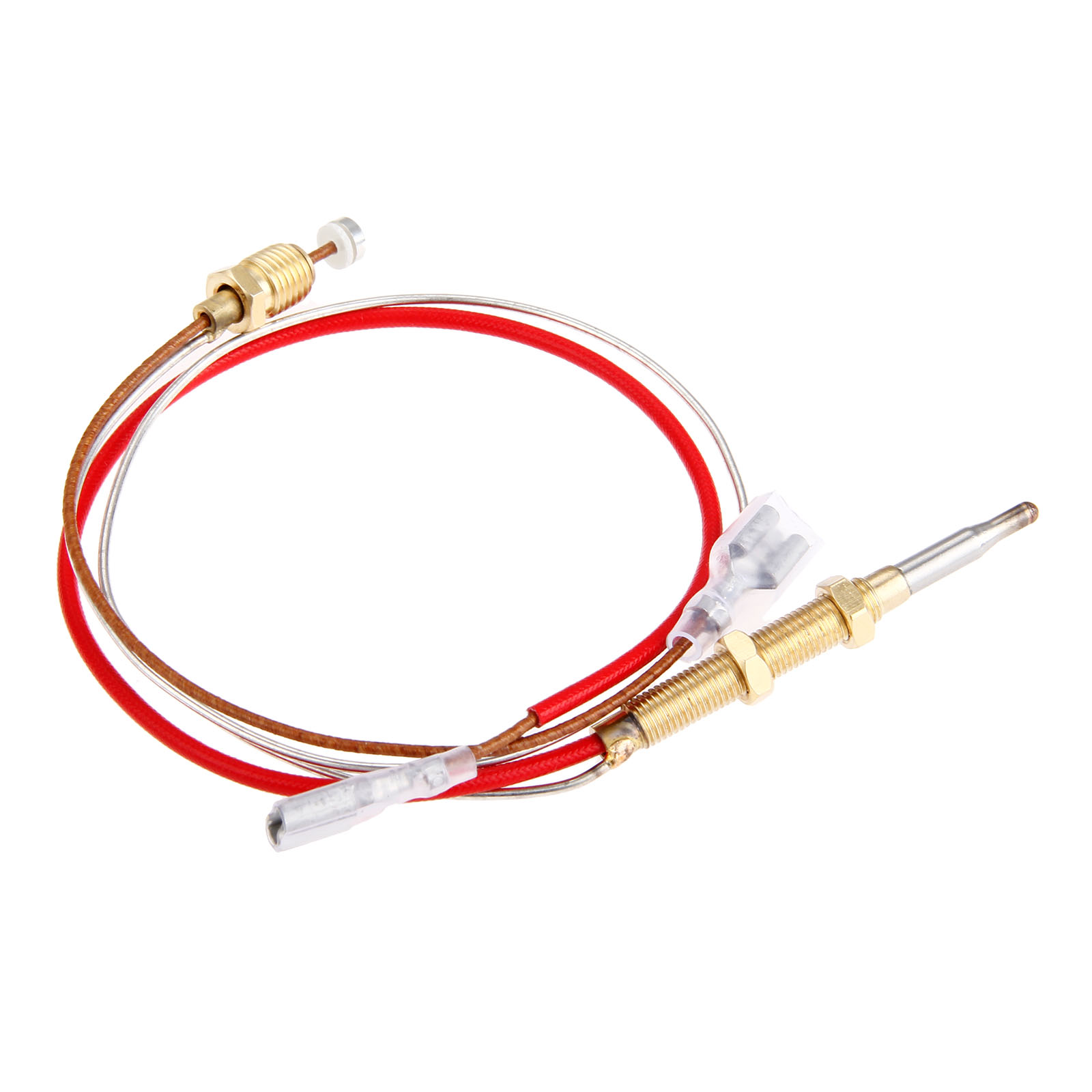 1 Pc 410mm Universal Thermocouple for Outdoor Gas Patio Heater M6*0.75 Thread on Head M8x1 End Connection Fireplace Stoves Parts