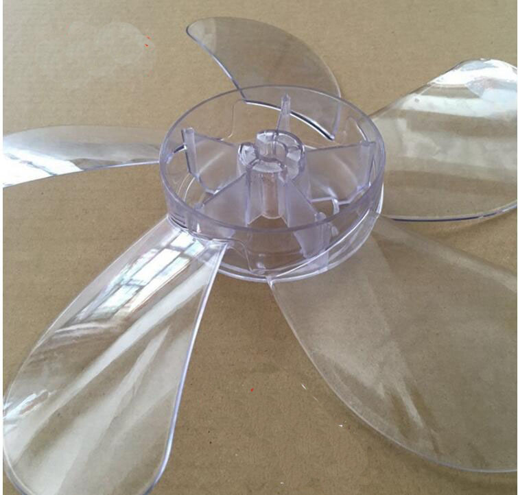 Diameter 28cm Fan Parts Transparent Fan Blade 5-blade for 300mm 12 inches table or wall fan