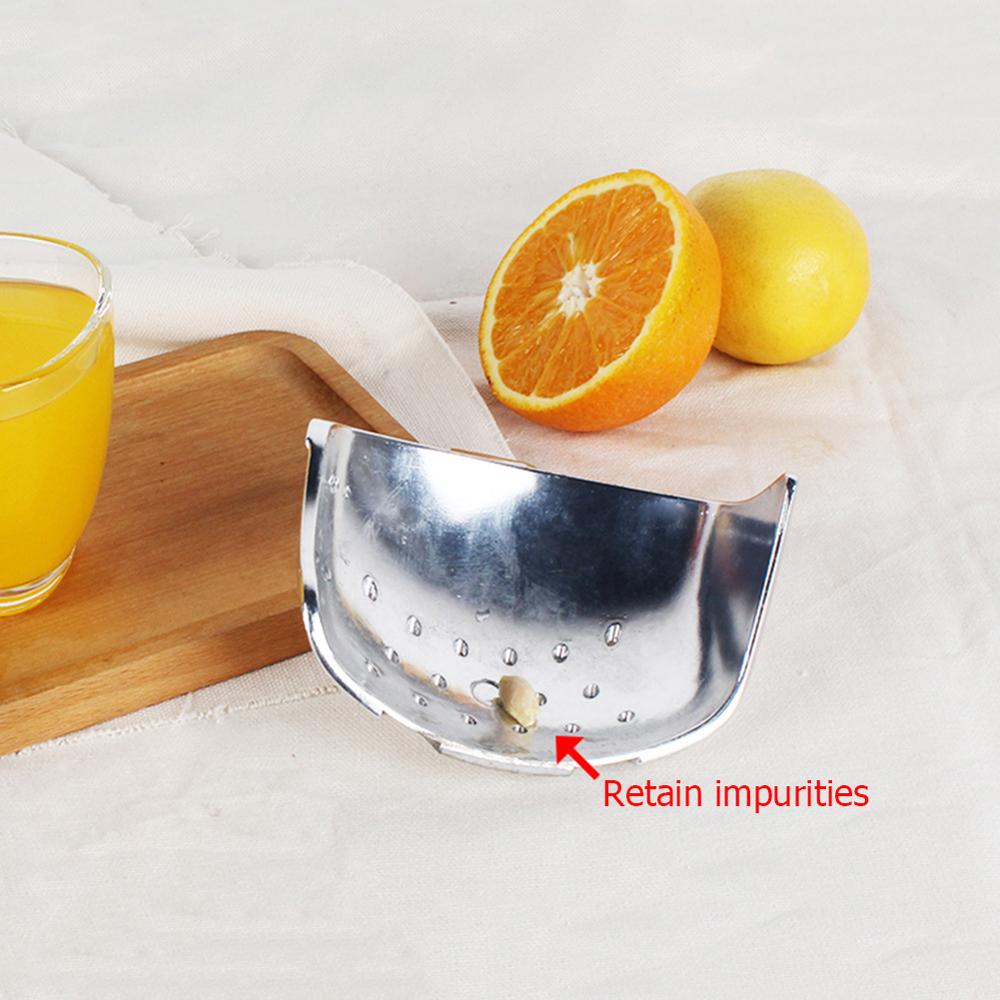 DIY Fruit Juicer Manual Stainless Steel Mini Citrus Juicer Orange Lemon Fruit Squeezer Grinder Kitchen Gadget Fresh Juice Tool