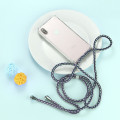 Strap Cord Chain Phone Case for iPhone XS X 11 Tape Necklace Lanyard Mobile Carry Cover Case to Hang For iPhone Xs X S Cover