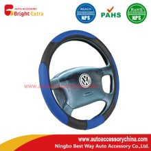 Universal Car Steering Wheel Black And Blue