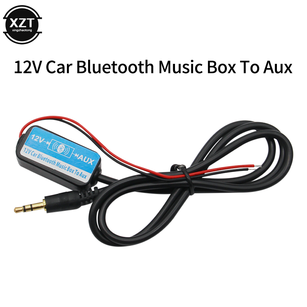 Universal Car bluetooth Wireless Connection Adapter for Stereo with 3.5mm AUX IN Music Audio Input Wireless Cable for Truck Auto