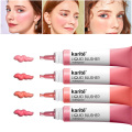 4 Colors Facial Liquid Blusher Long Lasting Natural Cream Blush Face Contour Makeup Blusher Brightens Skin Make Up Blush TSLM1