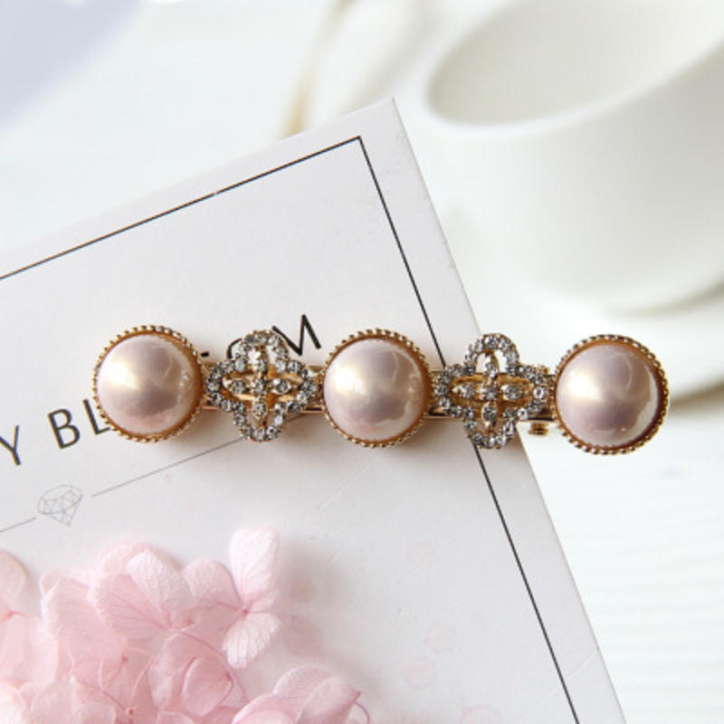 Fashion Imitation Pearl Hair Clips Women Hair Barrette Hair Pins Handmade Hair Accessories Styling Tools For Girls Gifts