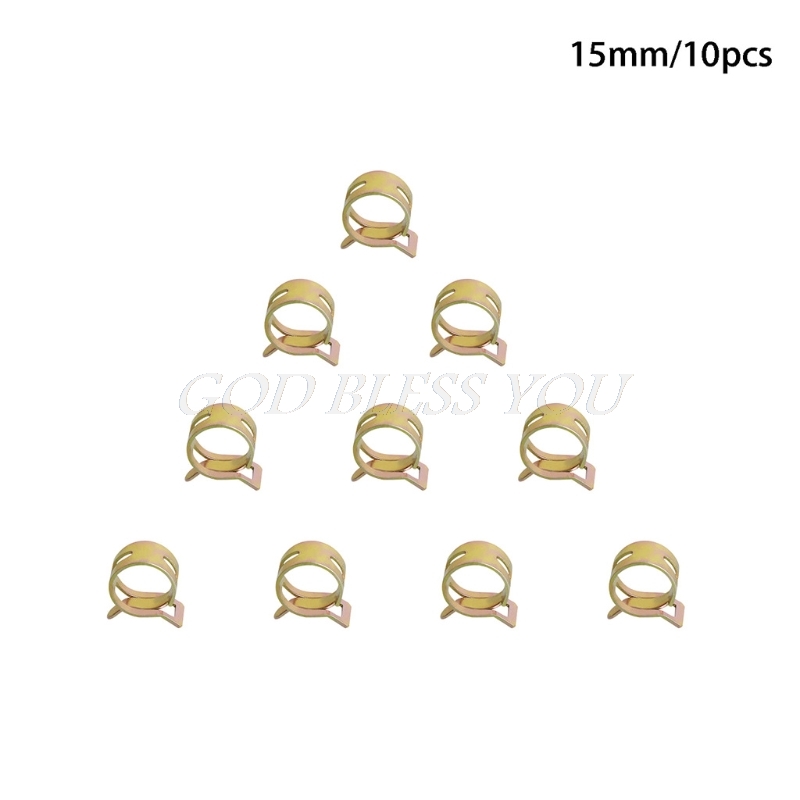 60Pcs Auto Car Spring Clip Fuel Oil Water Hoes Pipe Tube Clamp Fastener 6 Sizes Dropshipping