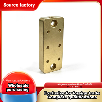 Rail Vehicle Copper Plate Mounting Seat