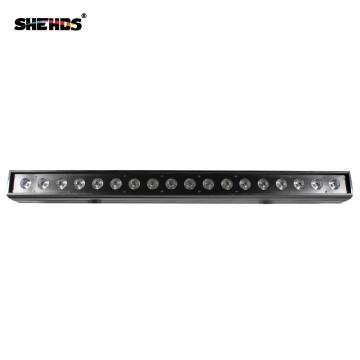 18x18W RGBW 6IN1 Led Wall Wash Light DMX Led Bar DMX Line Bar Wash Stage Light For Dj Indoor Horse Race Lamp