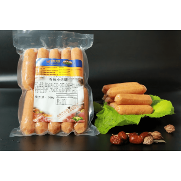 Fiery Small Grilled Sausages Ultimate Snack Choice
