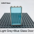 Light Grey Blue Door