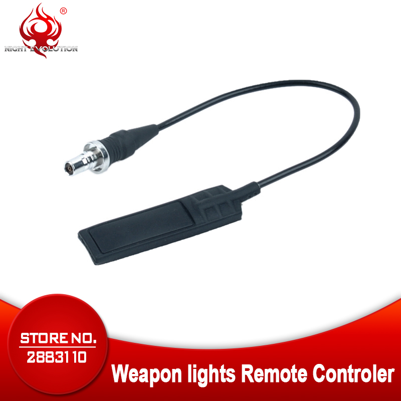 Night Evolution Tactical Flashlight Surefir Remote Control Switch Airsoft Gun Weapons Light Torch