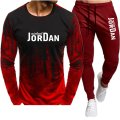 2020 Men's Sets T Shirts+pants Two Pieces Sets Casual Tracksuit Men/Women Jordan 23 suit print Tops+Pants Gyms Fitness trousers