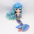 ICY DBS Blyth doll 1/6 toy joint body white skin matte face 30cm naked doll random eyes colors