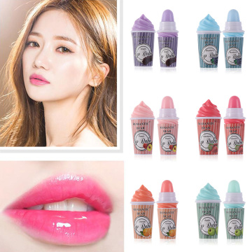 1PC Moisturizing Lip Essence Balm Makeup Long Lasting Nutritious Protect Lips Care Dead Skin Remove Ice Cream Shaped Lipstick