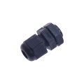 5pcs PG7 Black Cable Glands Waterproof Plastic Nylon Cable Gland Connectors Joints