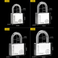 304 Stainless Steel Padlock 30mm Cabinet Outdoor Lock Head Furniture Lock Waterproof Rust-Proof Door Lock small lock