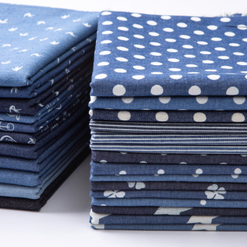50CM*150CM Soft Denim Fabric Wash Cotton Cowboy Fabric DIY Baby Clothes Sewing Quilt Fabric Handmade Bags Deraction Material