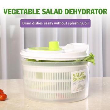 Professional Plastic Big Salad Spinach Leaf Dryer Lettuce VEG Drainer Seasoning Grass Water Dropshipping Specialty Tools