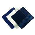 3 Pack Check Pattern Handkerchiefs for Men Party Pocket Square Gift Set 16x16'