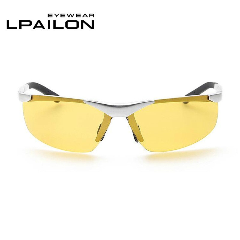 Aluminum Magnesium Photochromic Sunglasses Polarized Night Vision Glasses Men Oculos Driver Yellow Driving Glasses gafas de sol