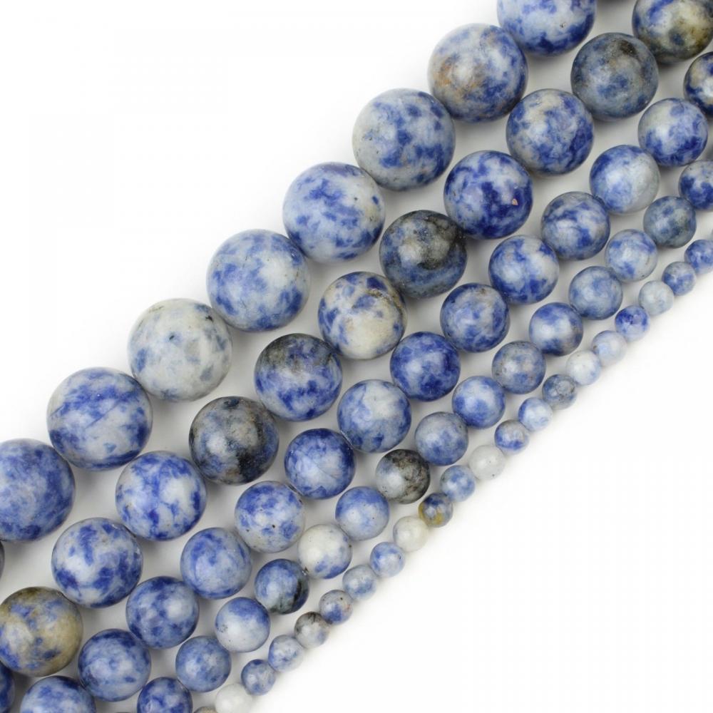 16MM Blue Spot Jasper Chakra Balls for Meditation Home Decoration