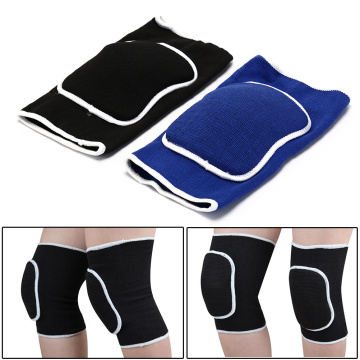 1pcs Sport and Fitness Elbow &Knee Pads knitted thick sponge basketball crash Support Brace Pads Elbow Support