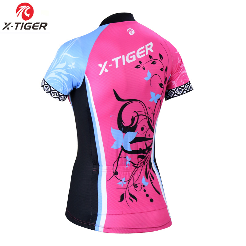 X-Tiger Women Ultraviolet-Proof Cycling Jerseys MTB Bike Clothing Women Bicycle Clothes Wear Ropa Ciclismo Cycling Clothing