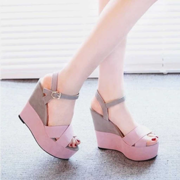 Mazefeng 2019 New Women Wedges Sandals Summer Mixed Colors Platform Sandals Women Casual Shoes High Heel Sandalias Mujer