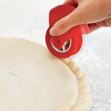 Pastry Rolling Wheel Decorator Pie Biscuit Dough Cutting Machine for Rolling Dough Kitchen Baking Tool Baking Accessories